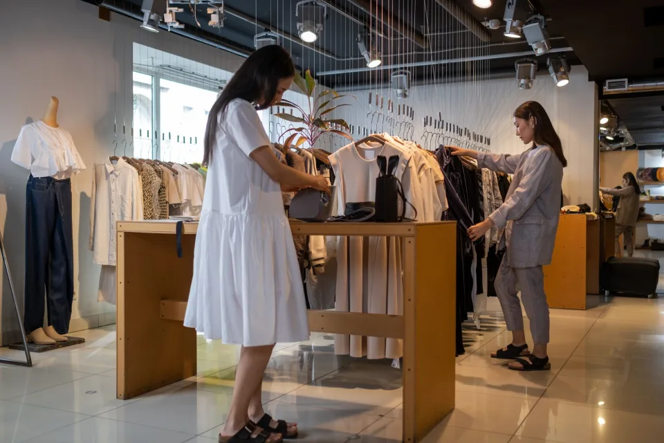 Góc máy may tại Nguyễn Thị Yến